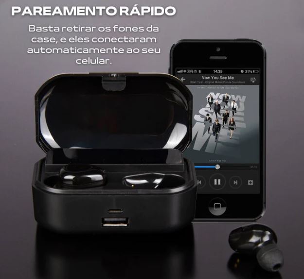 Fone Bluetooth à Prova d’água - AlphaPod® Pro