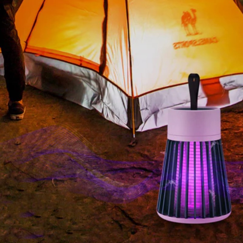 Luminaria Mata Mosquito Eletrico Luz Ultravioleta Armadilha Repelente Inseto Pernilongo Lampada Led Choque Luz Uv Usb