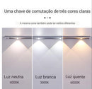 lâmpada de LED ultrafina 60CM Para Armário com Sensor de movimento Sem fio USB Recarregável Luz noturna Armário Iluminação de cozinha