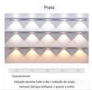 lâmpada de LED ultrafina 60CM Para Armário com Sensor de movimento Sem fio USB Recarregável Luz noturna Armário Iluminação de cozinha