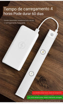lâmpada de LED ultrafina 60CM Para Armário com Sensor de movimento Sem fio USB Recarregável Luz noturna Armário Iluminação de cozinha