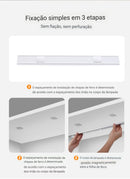 lâmpada de LED ultrafina 60CM Para Armário com Sensor de movimento Sem fio USB Recarregável Luz noturna Armário Iluminação de cozinha