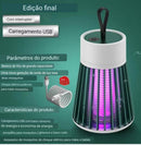 Luminaria Mata Mosquito Eletrico Luz Ultravioleta Armadilha Repelente Inseto Pernilongo Lampada Led Choque Luz Uv Usb