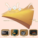 Forro De Papel Tapete Descartável Antiaderente Para Airfryer Forno Elétrico 100 Unidades Ecológico