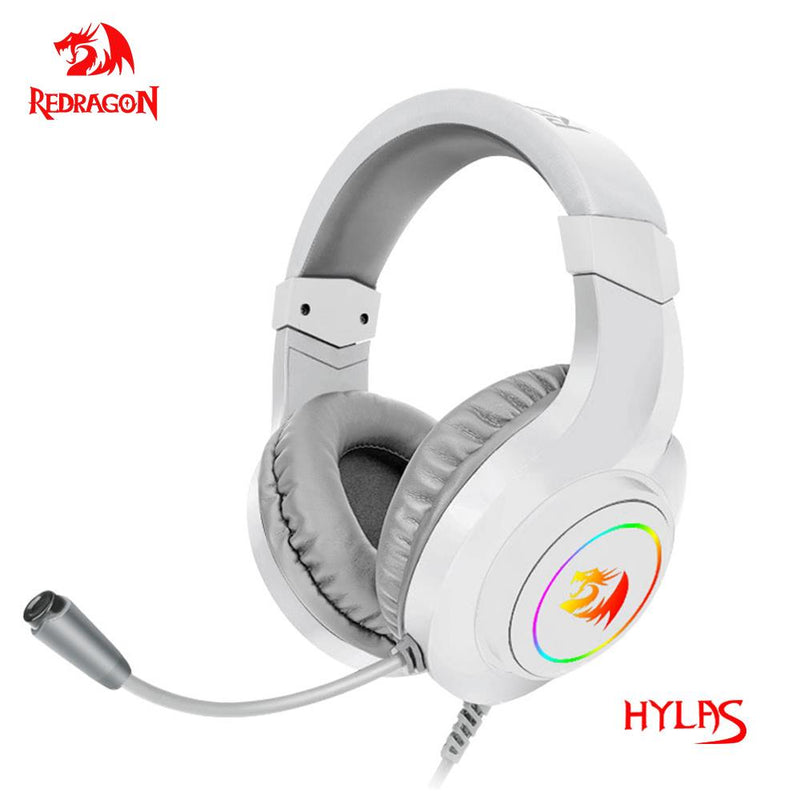 Fone Headset Gamer Redragon Hylas H260rgb
