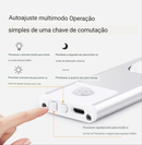 lâmpada de LED ultrafina 60CM Para Armário com Sensor de movimento Sem fio USB Recarregável Luz noturna Armário Iluminação de cozinha