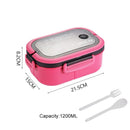 Lancheira Hermética portátil 1200ml