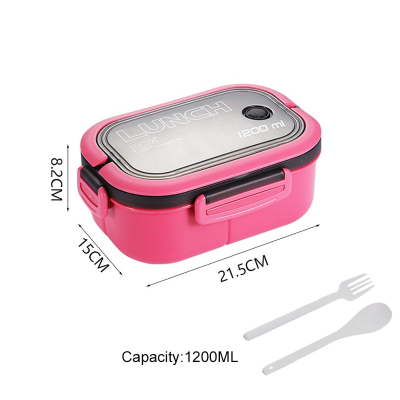 Lancheira Hermética portátil 1200ml