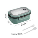 Lancheira Hermética portátil 1200ml