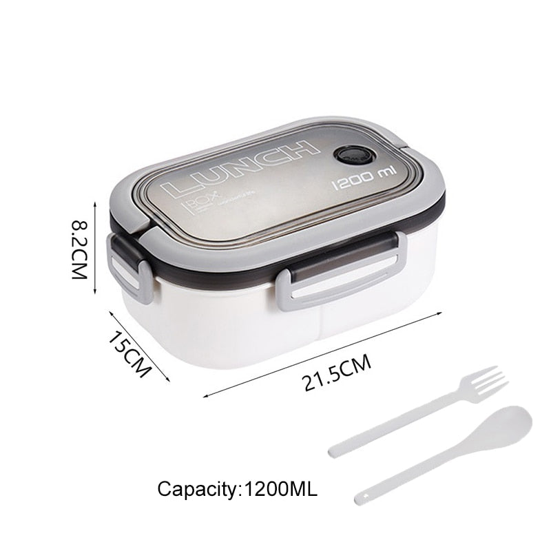 Lancheira Hermética portátil 1200ml
