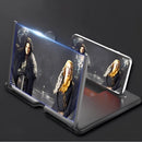 Ampliador De Tela De Celular Lente 3d Com Suporte Dobrável 12 Polegadas