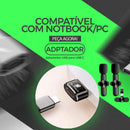 Kit 2 Microfones Profissional de Lapela DPJ Cristal