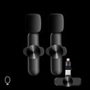 Kit 2 Microfones Profissional de Lapela DPJ Cristal