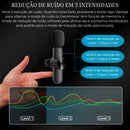 Kit 2 Microfones Profissional de Lapela DPJ Cristal